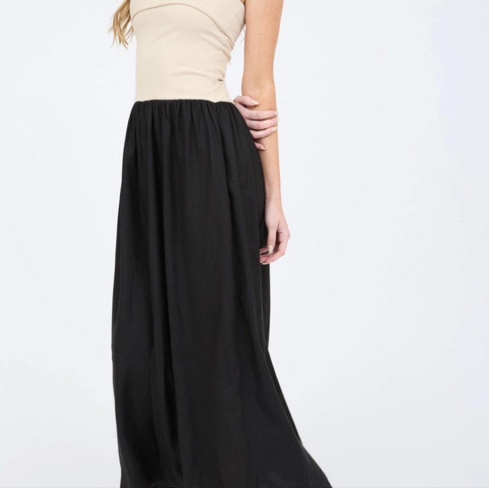 #544 🛑45 M,L Fabulous Strapless Midi Dress - Picture 3 of 8